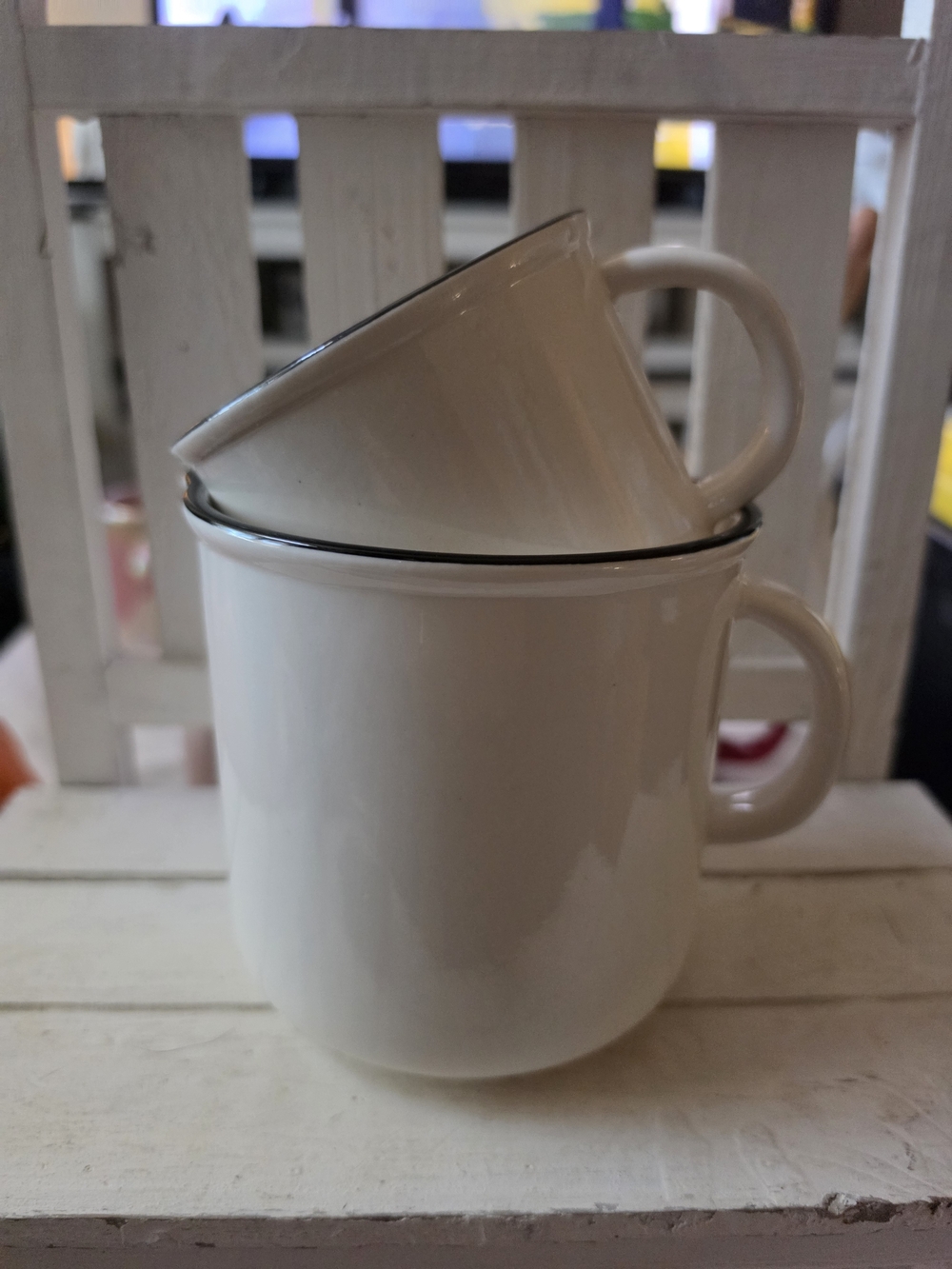 Magnolia White Measuring Cups